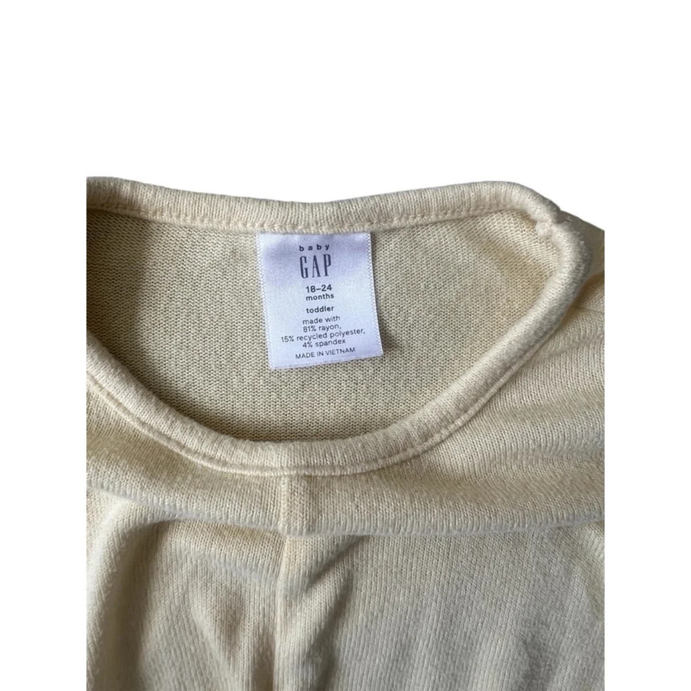 Baby Gap Yellow Soft Spun TwistTop | 24M